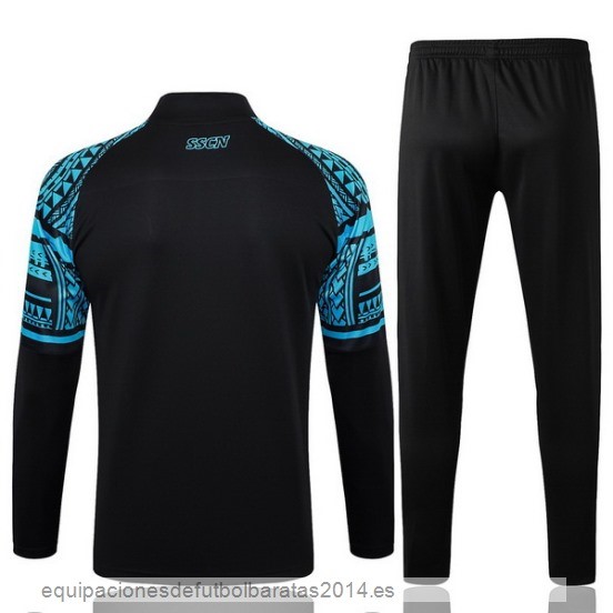 Nuevo Conjunto Completo Sudadera Entrenamiento Napoli 23/24 Azul I Marino Baratas